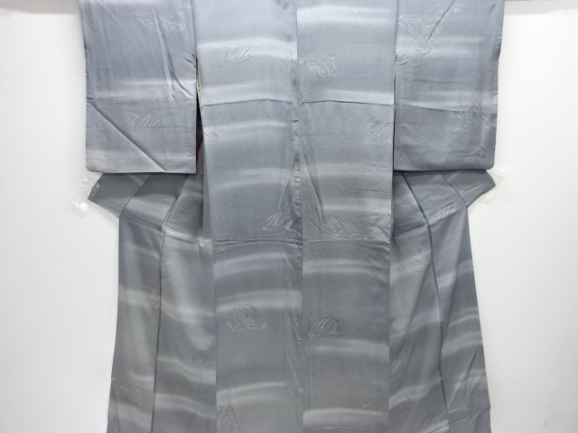 JAPANESE KIMONO / ANTIQUE KIMONO / SILK / KINSHA / STREAM